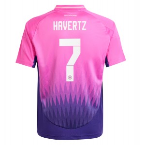 Fotbalové Dres Německo Kai Havertz #7 Venkovní Oblečení ME 2024 Krátký Rukáv